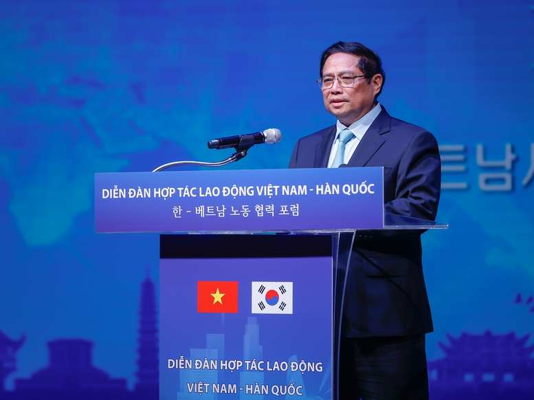 Thủ tướng: Tạo thuận lợi nhất cho người lao động, nâng tầm hợp tác lao động Việt Nam-Hàn Quốc- Ảnh 2.