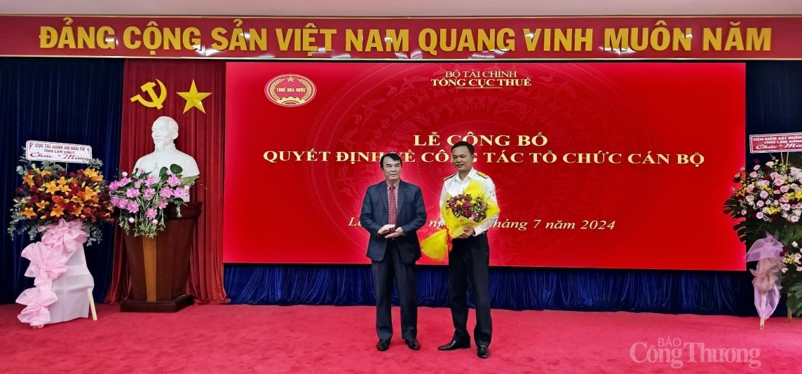 Ông Nguyễn Văn Tiến được bổ nhiệm làm Phó Cục trưởng Cục Thuế tỉnh Lâm Đồng