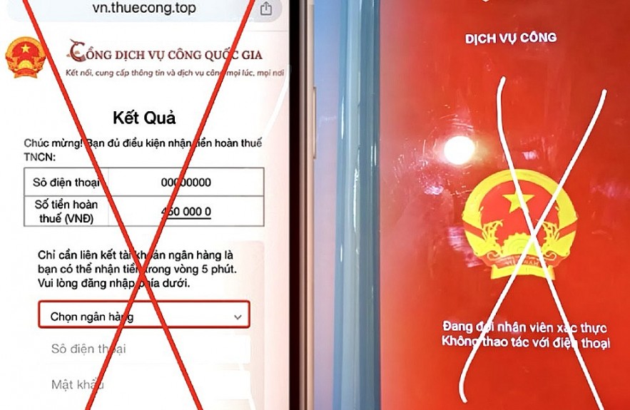 Bùng phát lừa đảo người dân khi thực hiện sinh chắc học và cài đặt phần mềm dịch vụ công