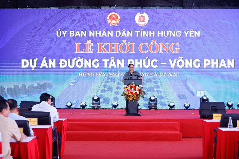 Thủ tướng dự lễ khởi công, thăm một số dự án trọng điểm tại Hưng Yên- Ảnh 3.