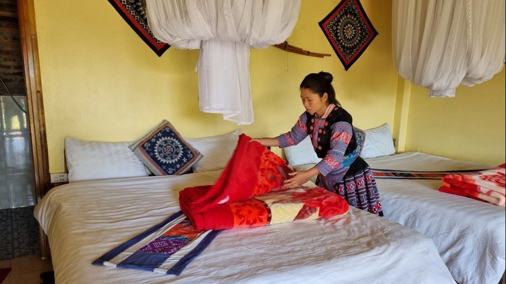 Nông dân vùng cao Hòa Bình thu nhập trên 100 triệu đồng/năm từ homestay