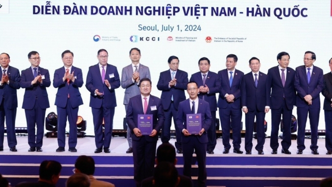 Chủ tịch MB: “Sẵn sàng kết nối và hợp tác xây dựng các nền tảng số cho doanh nghiệp Hàn Quốc”