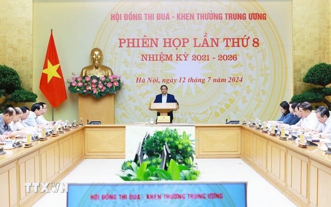 Thủ tướng Phạm Minh Chính chủ trì họp Hội đồng Thi đua - Khen thưởng Trung ương