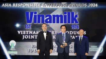 Tiên phong về Net Zero, Vinamilk được vinh danh tại giải thưởng doanh nghiệp trách nhiệm Châu Á