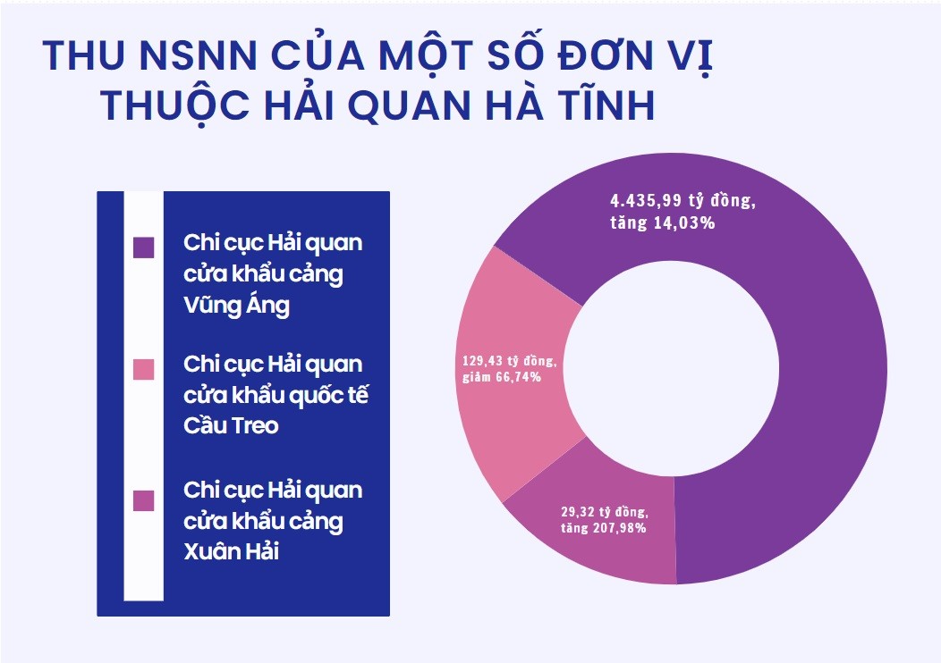 Hải quan Hà Tĩnh tăng thu do sản xuất, kinh doanh sôi động