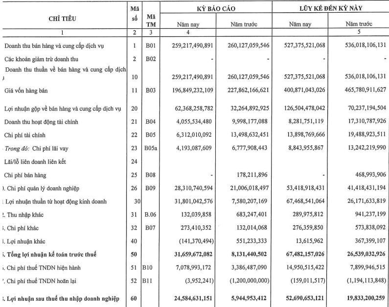 Xăng dầu Vitaco báo lãi quý II gần 300%