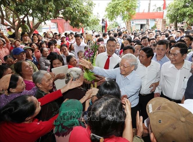 Nhân dân luôn ủng hộ, tin tưởng vào sự lãnh đạo của Đảng