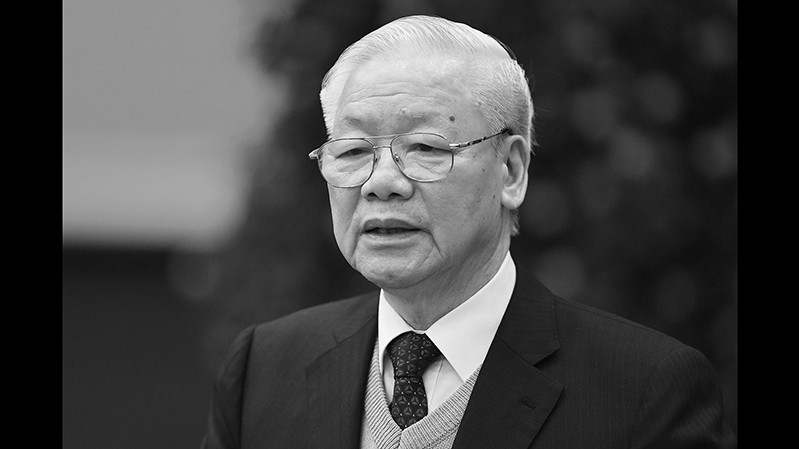 tang le tong bi thu nguyen phu trong duoc to chuc theo nghi thuc quoc tang