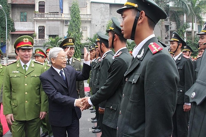 Tổng Bí thư Nguyễn Phú Trọng với sự nghiệp bảo vệ an ninh quốc gia, bảo đảm trật tự, an toàn xã hội