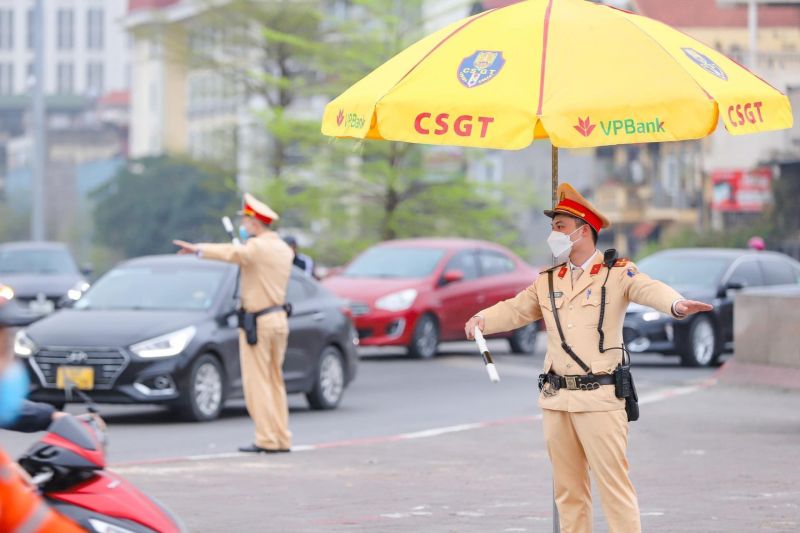 Phân luồng giao thông các tuyến đường ở Hà Nội phục vụ Quốc tang Tổng Bí thư