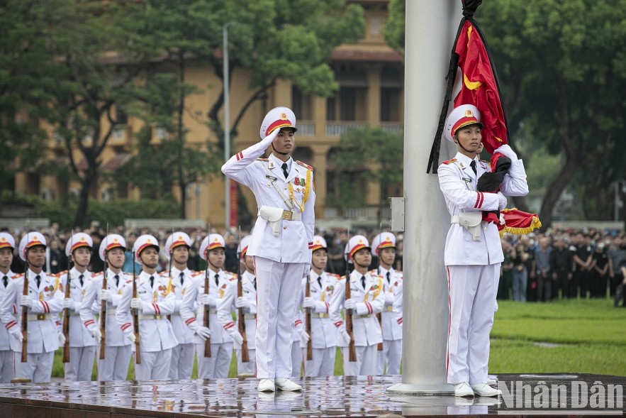 Những hình ảnh xúc động tại lễ viếng Tổng Bí thư Nguyễn Phú Trọng