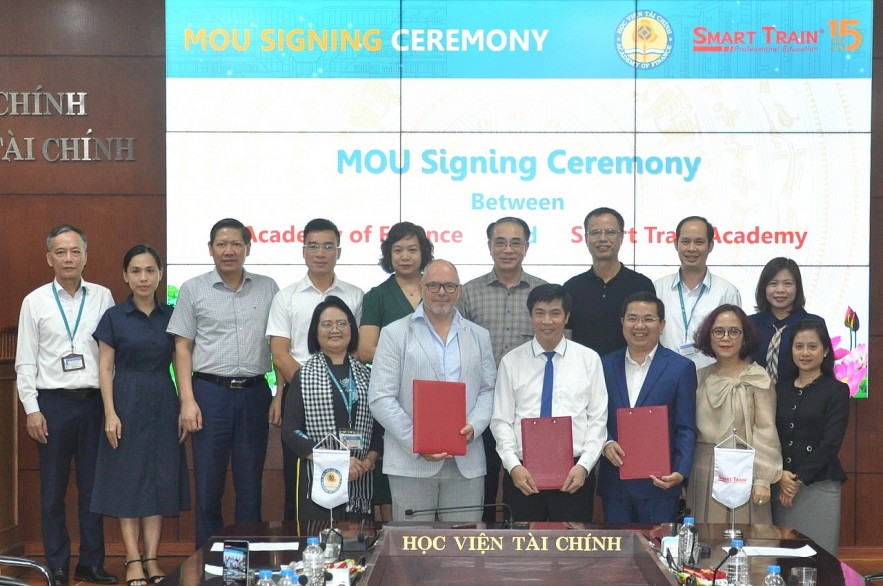 Học viện Tài chính: Nâng tầm hợp tác với Hiệp hội kế toán quản trị Hoa Kỳ và Tổ chức giáo dục Smart Train