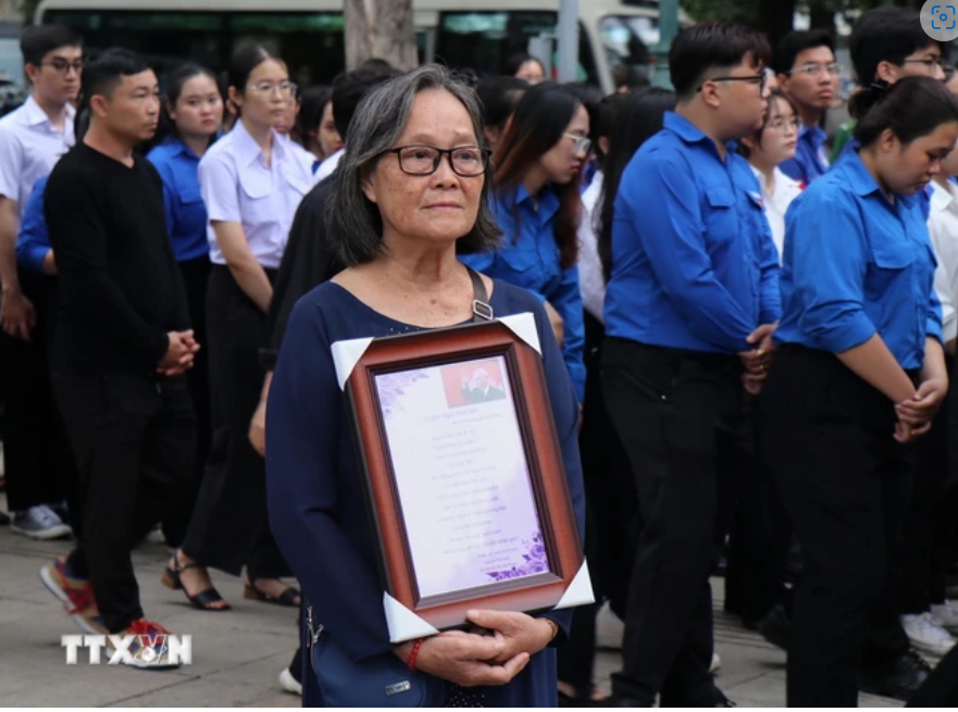 Tổng Bí thư Nguyễn Phú Trọng mãi mãi thuộc về Tổ quốc và nhân dân