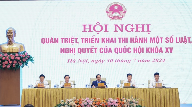 Thủ tướng Phạm Minh Chính: Thể chế phải đi sớm, đi trước, mở đường cho đột phá phát triển