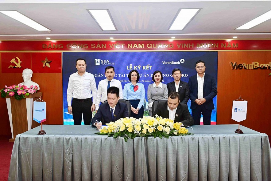 Seaholdings và VietinBank ký kết hợp tác tài trợ dự án Destino Centro
