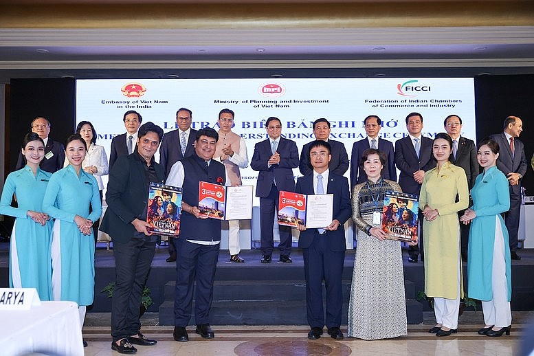 Thủ tướng Phạm Minh Chính: 5 yếu tố nền tảng để đưa quan hệ thương mại, đầu tư Việt Nam - Ấn Độ lên tầm cao mới Thủ tướng Phạm Minh Chính: 5 yếu tố nền tảng để đưa quan hệ thương mại, đầu tư Việt Nam - Ấn Độ lên tầm cao mới