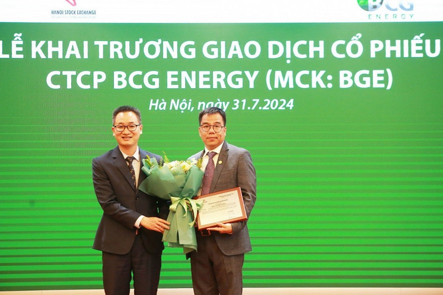 730 triệu cổ phiếu BGE của BCG Energy chính thức chào sàn UPCoM