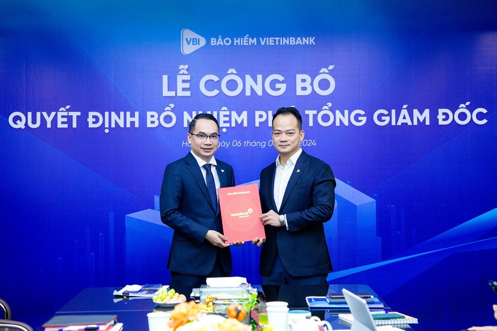 Bảo hiểm VietinBank bổ nhiệm Phó Tổng Giám đốc mới