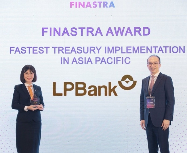 LPBank được vinh danh Ngân hàng “Triển khai hệ thống Kondor Treasury nhanh nhất Châu Á - Thái Bình Dương”