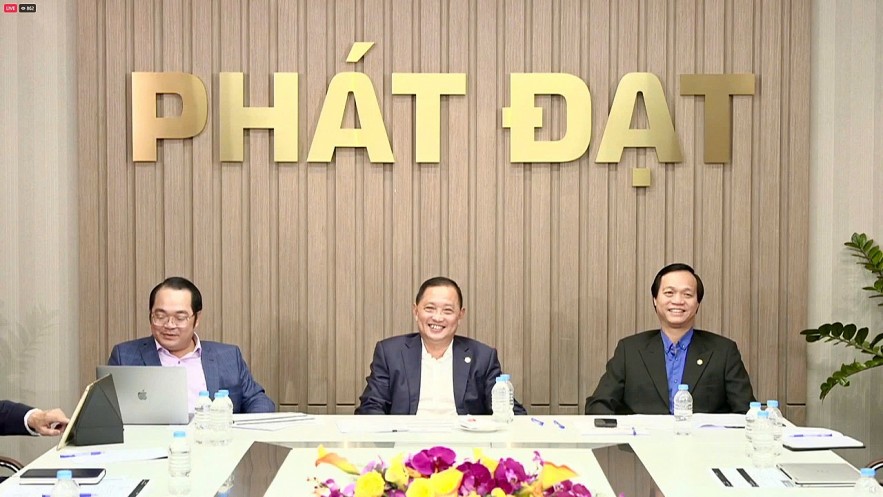 Nhiều câu hỏi của cổ đông được Chủ tịch Phát Đạt trả lời trên… livestream