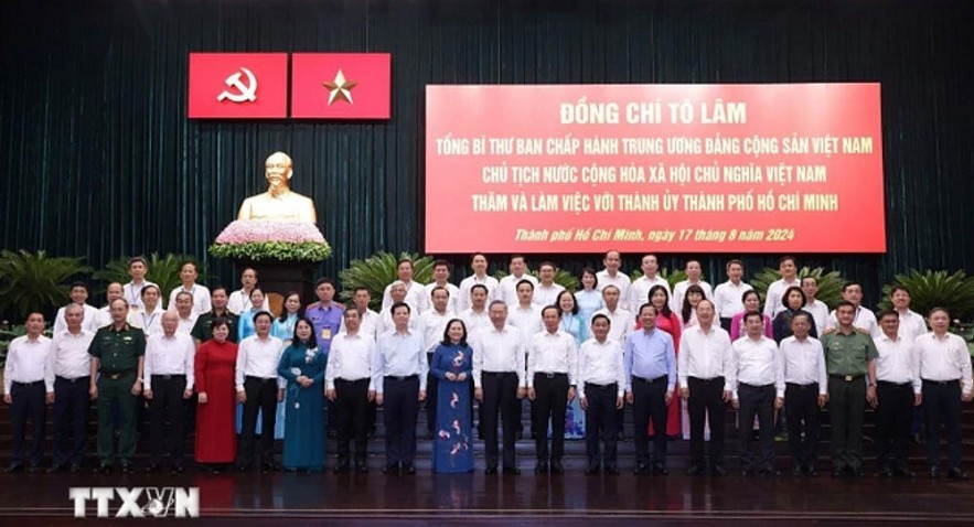 Tổng Bí thư, Chủ tịch nước Tô Lâm làm việc với Thành ủy Thành phố Hồ Chí Minh