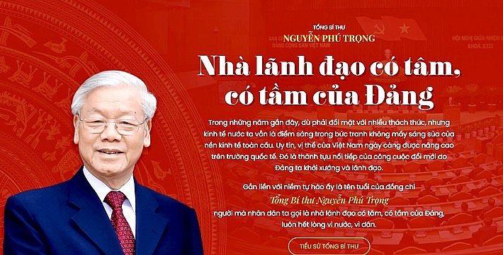 Ra mắt Trang thông tin đặc biệt "Tổng Bí thư Nguyễn Phú Trọng - Nhà lãnh đạo có tâm, có tầm của Đảng"