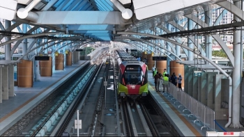 Metro Nhổn-Ga Hà Nội thu hút gần 600 nghìn lượt khách