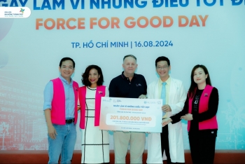 Nu Skin Việt Nam tài trợ hơn 200 triệu đồng cho trẻ em tại Bệnh viện Nhi đồng Thành phố