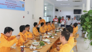 PV GAS COATING và PV GAS VUNG TAU tổ chức “Bữa cơm Công đoàn” - Ấm lòng người lao động PV GAS.