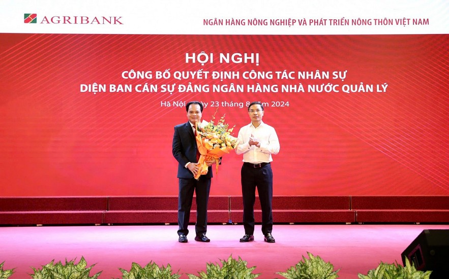 Agribank công bố quyết định nhân sự cấp cao