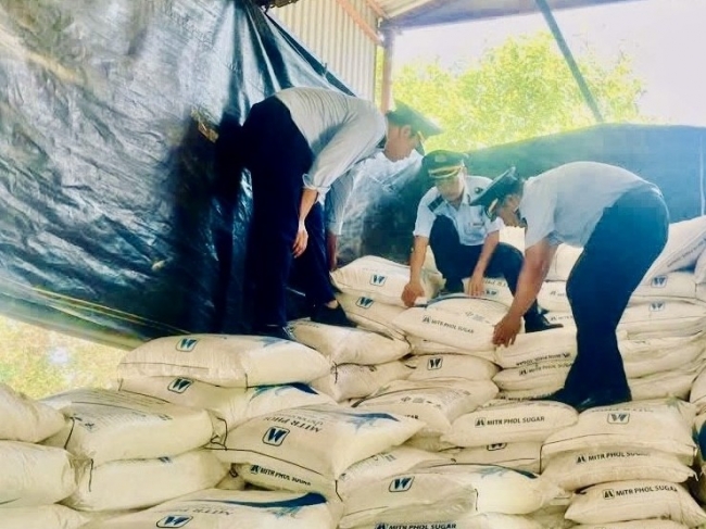 Quảng Trị: Xử phạt 1 vụ nhập lậu đường cát nộp ngân sách hơn 1,1 tỷ đồng
