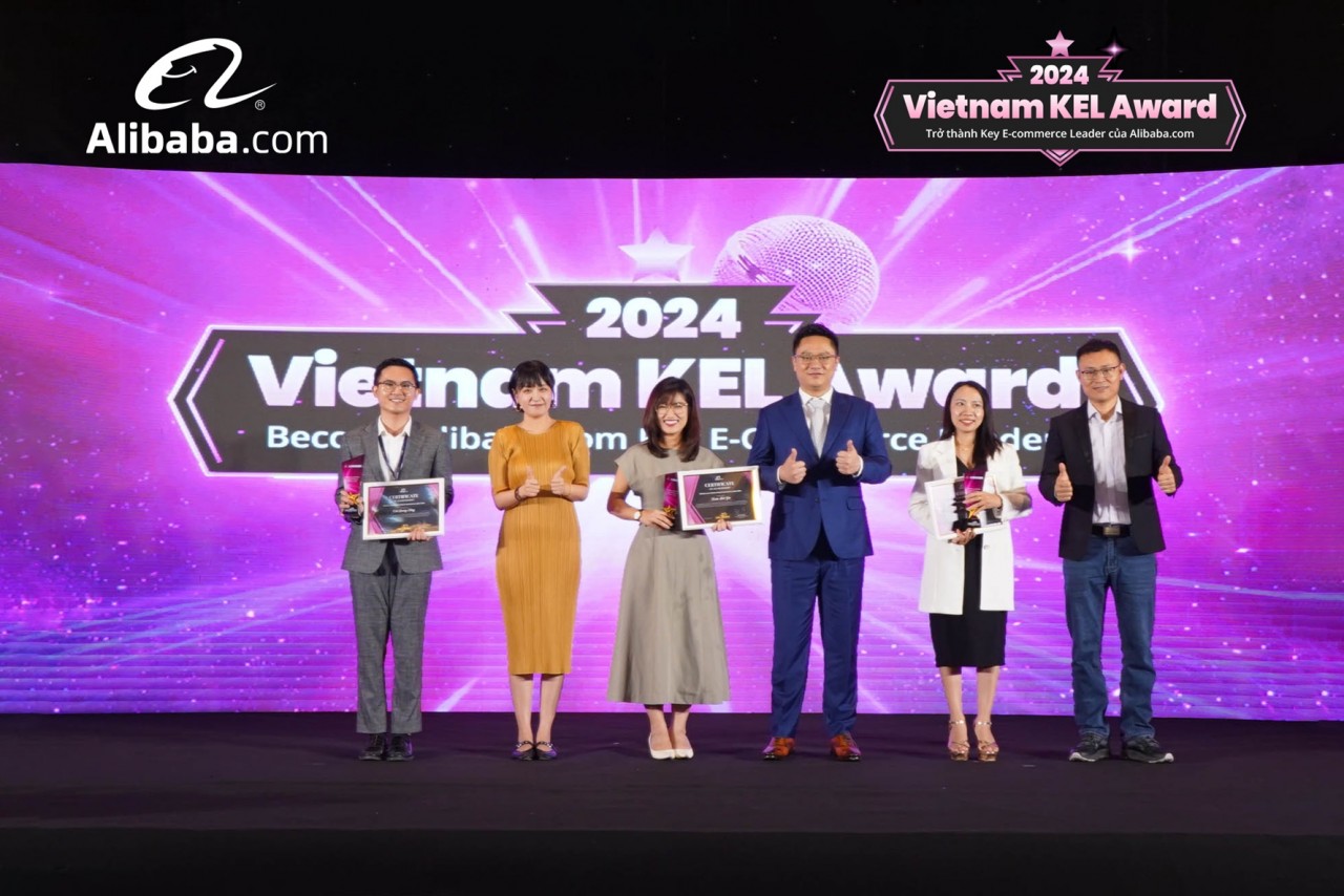 Alibaba.com tôn vinh những tài năng thương mại điện tử B2B Việt Nam tại KEL Award