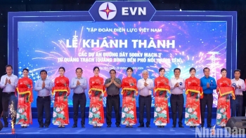Khánh thành dự án Đường dây 500kV mạch 3 Quảng Trạch - Phố Nối: Công trình mang ý chí, khát vọng và bản lĩnh Việt Nam