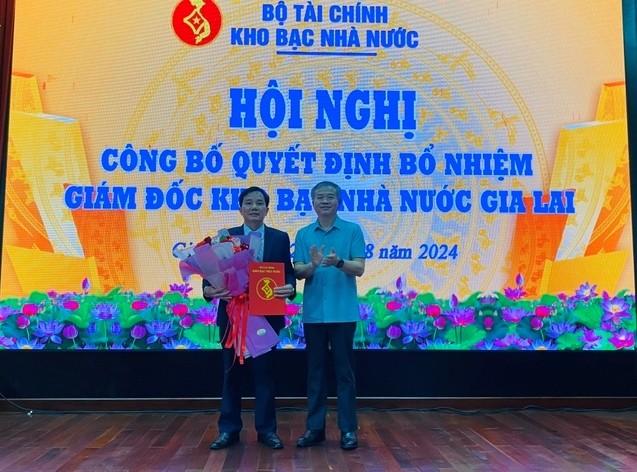 Ông Phạm Quang Bút được bổ nhiệm làm Giám đốc Kho bạc Nhà nước tỉnh Gia Lai