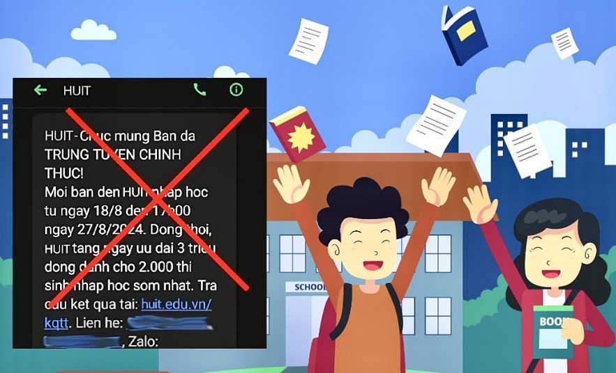 Lừa đảo thu học phí các tân sinh viên