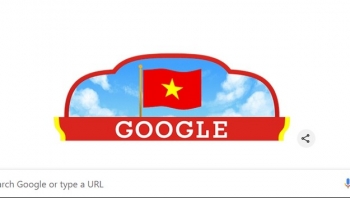 Google thay giao diện chào mừng Quốc khánh Việt Nam