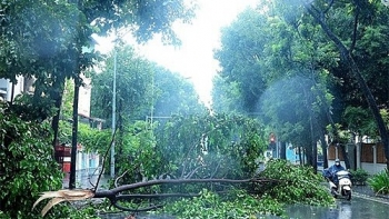 Bão số 3: Công an thành phố Hà Nội đề nghị người dân hạn chế đi lại