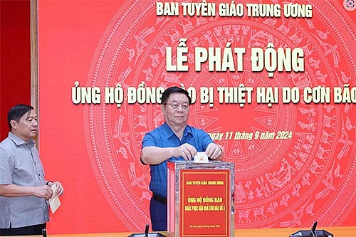 Cả nước chung tay ủng hộ hỗ trợ đồng bào bị thiệt hại do bão số 3