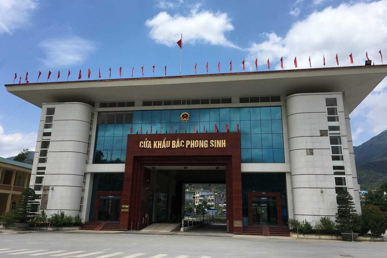 Cửa khẩu Bắc Phong Sinh (huyện Hải Hà, tỉnh Quảng Ninh)