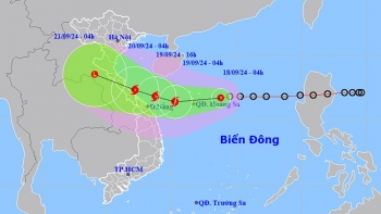 Thời tiết ngày 18/9: Áp thấp nhiệt đới có khả năng mạnh lên thành bão trong 24 giờ tới