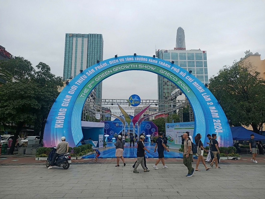 Không gian sản phẩm, dịch vụ tiêu biểu tăng trưởng xanh 2024 tại TP. Hồ Chí Minh
