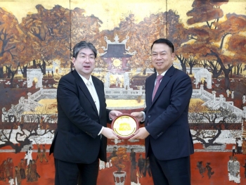 Thứ trưởng Nguyễn Đức Chi tiếp Phó Chủ tịch JFSA Kawasaki Satoru