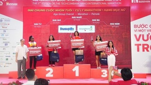 Giải Marathon Quốc tế Hà Nội Techcombank mùa thứ 3: Hành trình của tinh thần thể thao kiên định, mạnh mẽ