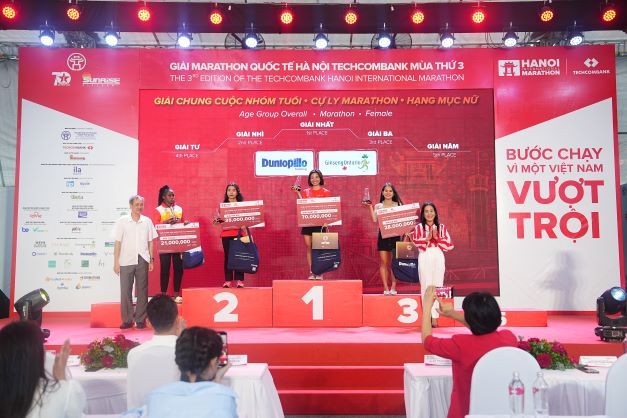 Giải Marathon Quốc tế Hà Nội Techcombank mùa thứ 3: Hành trình của tinh thần thể thao kiên định, mạnh mẽ