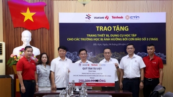 Quỹ Tâm Tài Việt trao 200 triệu đồng hỗ trợ ngành Giáo dục tỉnh Bắc Kạn