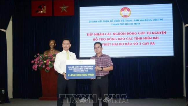 TP. Hồ Chí Minh tiếp nhận hơn 192 tỷ đồng hỗ trợ đồng bào bị ảnh hưởng bởi bão số 3