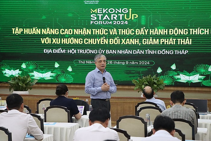 Đồng Tháp: Thúc đẩy hành động thích ứng với xu hướng chuyển đổi xanh