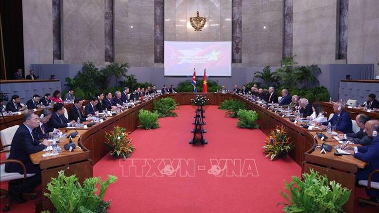 Toàn văn Tuyên bố chung Việt Nam - Cuba