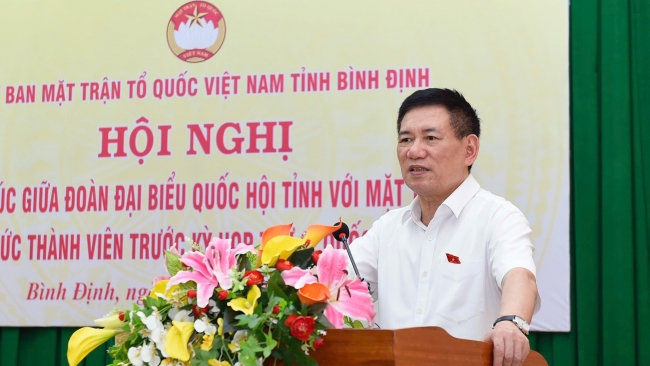 pho thu tuong bo truong ho duc phoc tiep xuc cu tri tai binh dinh