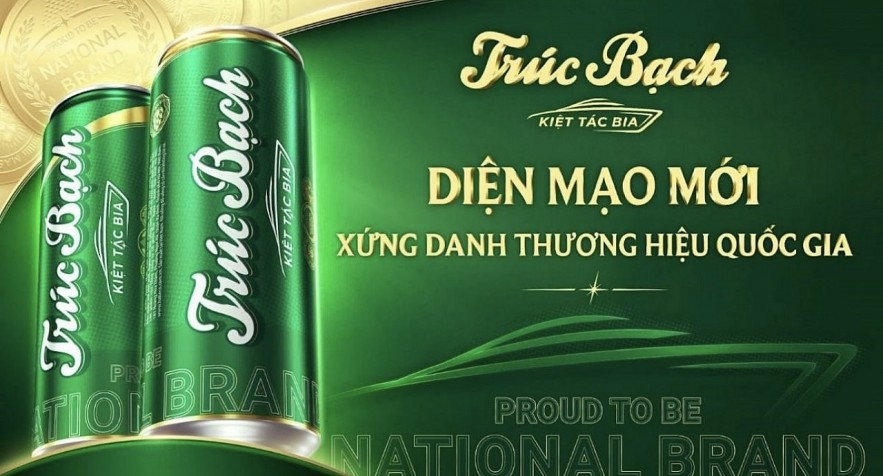 Bia Trúc Bạch - Diện mạo mới, xứng danh thương hiệu Quốc gia